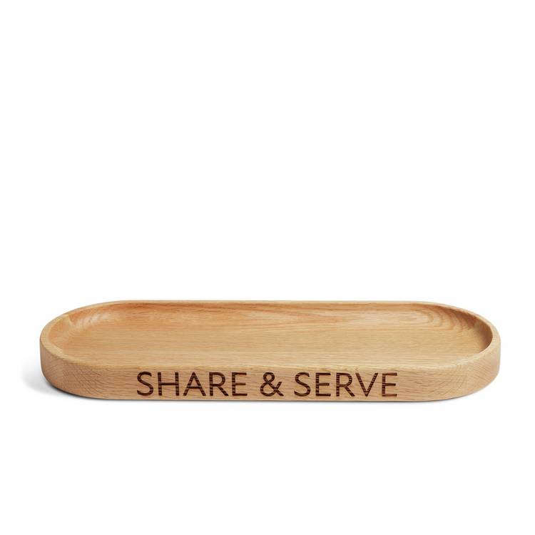 Habitat Oak serving Board - Natural 0