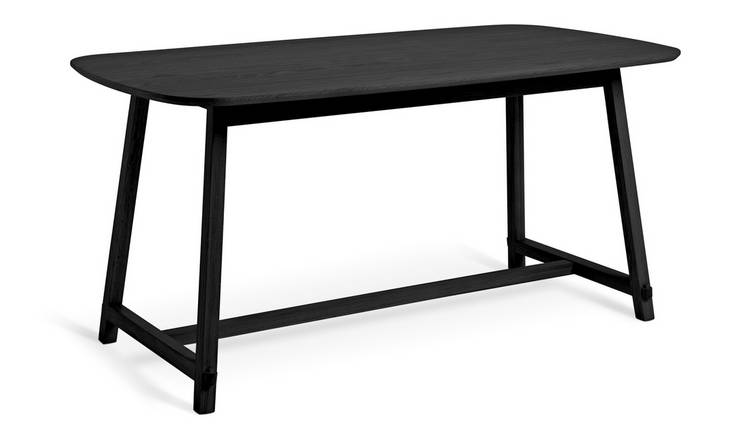 Habitat x Morris & Co. Canterbury 4 Seat Dining Table- Black