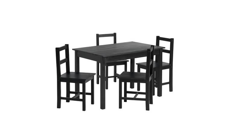 Argos black dining online chairs