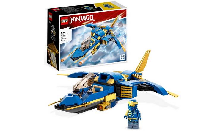 Buy LEGO NINJAGO Jay s Lightning Jet EVO Toy Plane Set 71784