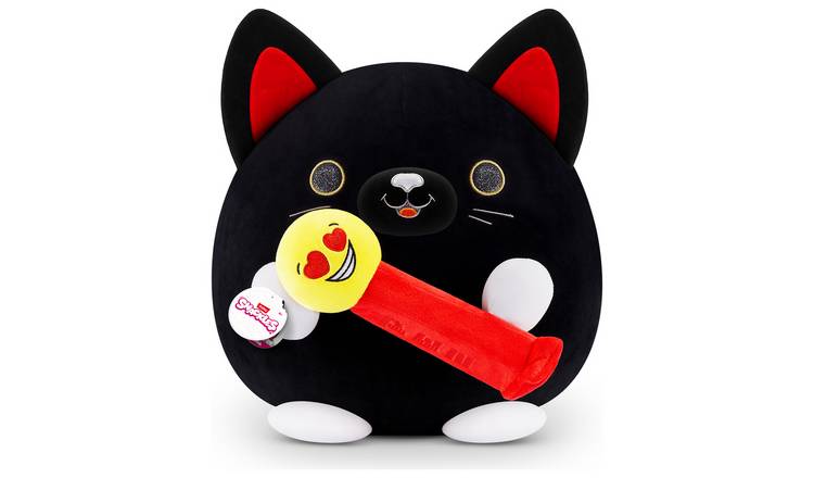 Buy Zuru Black Cat & Pez Snackles Plush | Teddy bears and soft toys | Argos