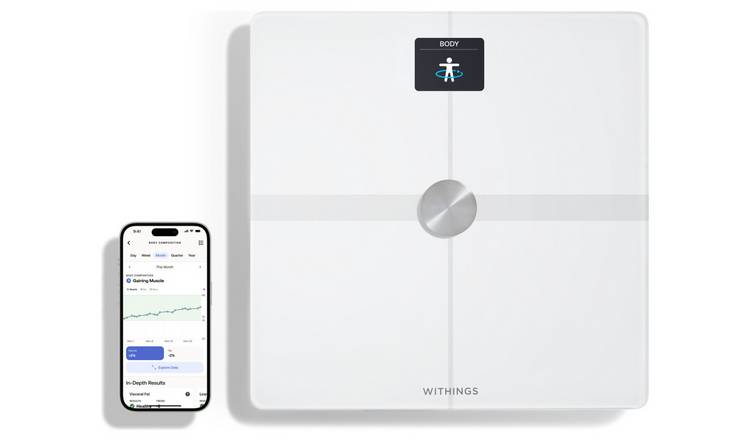 Buy Withings Body Smart Wifi Scale White Bathroom scales Argos