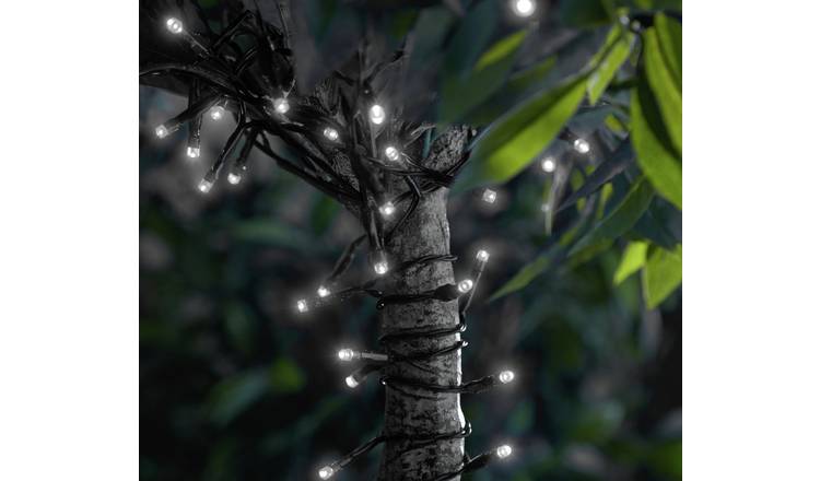 Garden By Sainsbury's 200 Warm White Solar String Light