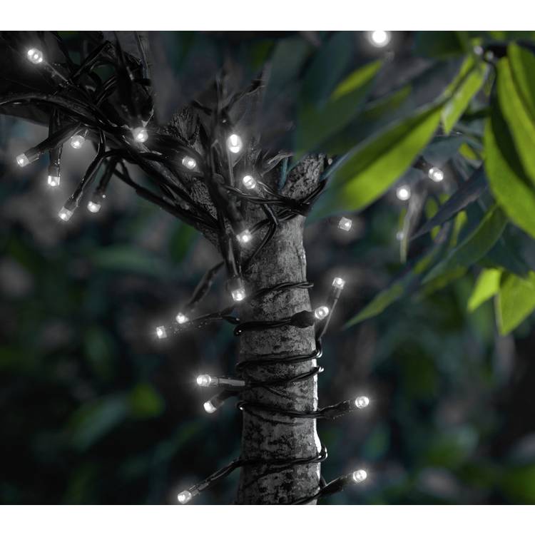 Garden By Sainsbury's 200 Warm White Solar String Light 0