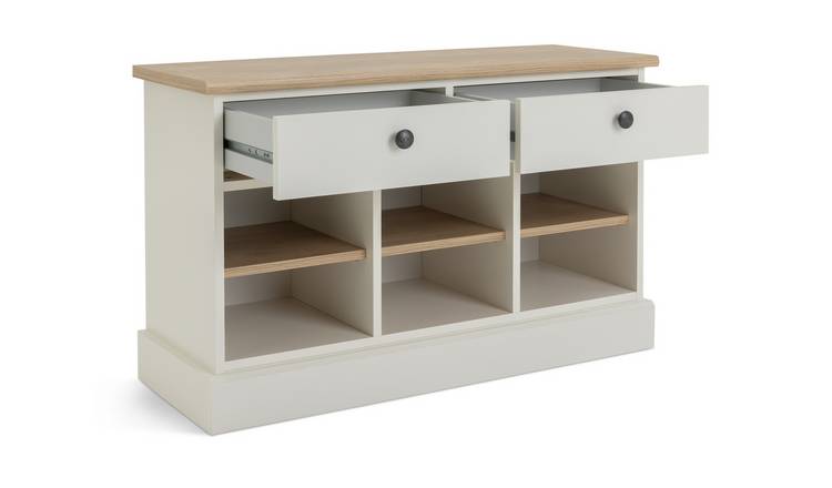 Argos Home Winchester Shoe Storage Bench - Cream