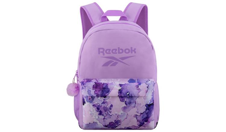 Buy Reebok Flower Backpack Purple Backpacks Argos