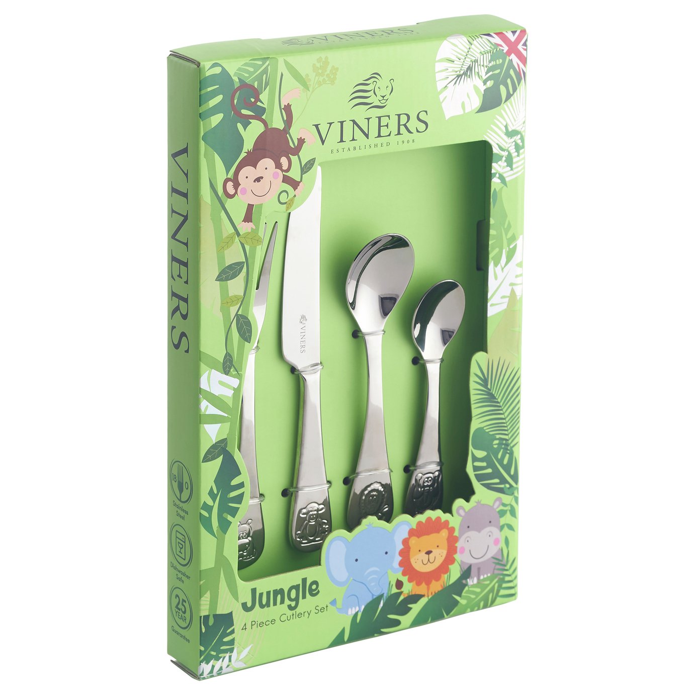 Viners Jungle 4 Piece Kids Cutlery Set Review