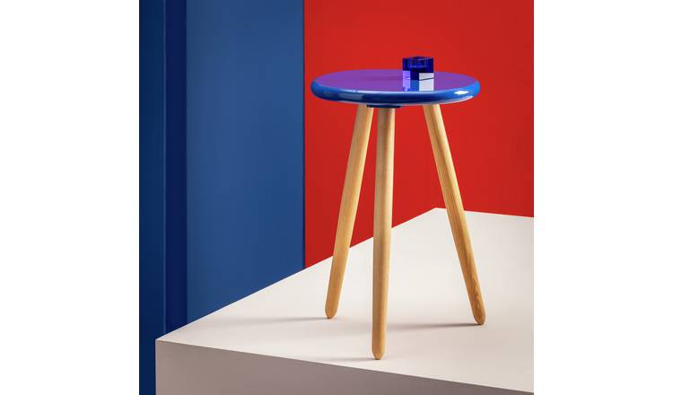 Habitat 60 Yumemi Side Table by Felix Conran - Blue