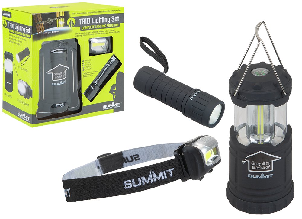 Summit Trio Camping Light Set Review