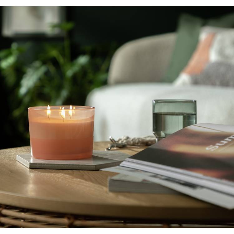 Habitat Multi Wick Scented Candle - Peony & White Lily 0