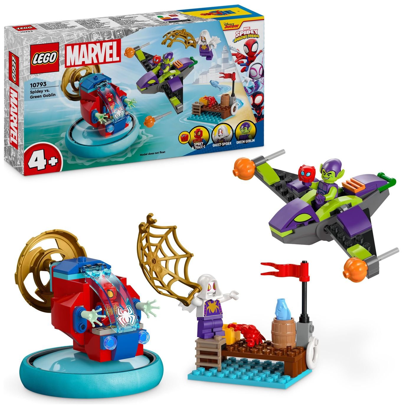 LEGO Marvel Spidey & Friends Spidey vs. Green Goblin 10793