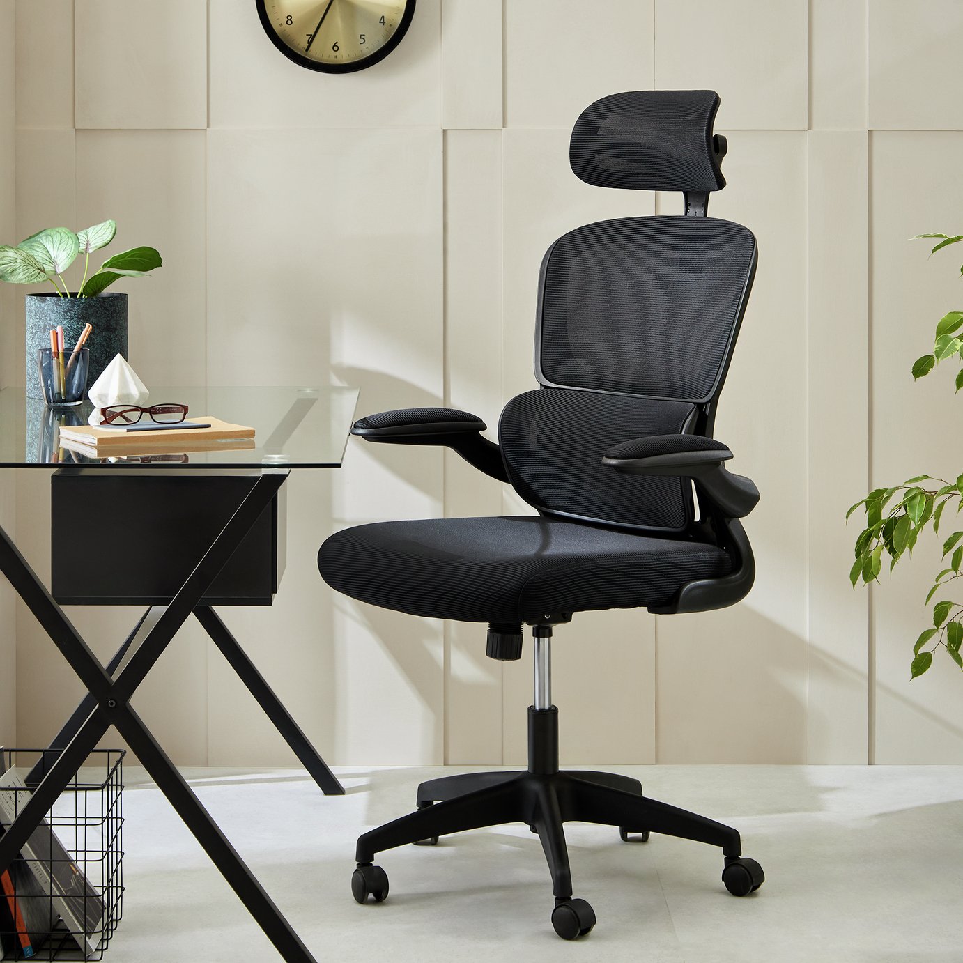  Oxley Mesh Office Chair - Black Rating 4.279569892473118 out of 5