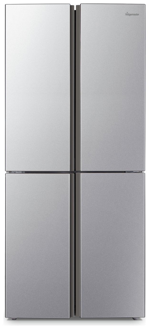 Fridgemaster MQ79394ES American Fridge Freezer - Silver