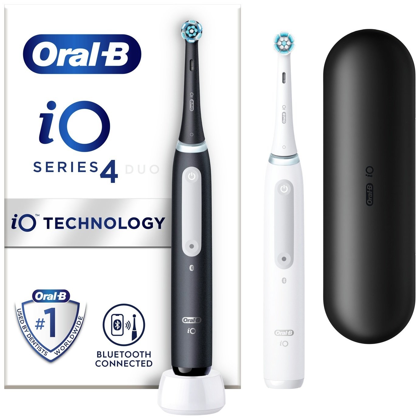 Oral-B iO Series 4 Electric Toothbrush - Duo Pack