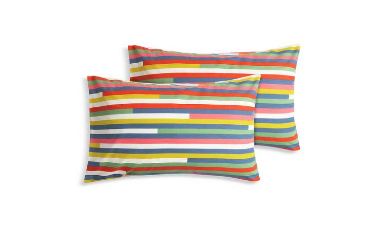 Buy Habitat 60 Klee Cotton Pillowcase 2pk by Margo Selby Multi Pillowcases Argos