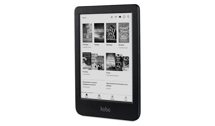 Buy Kobo Clara BW 16GB Wi-Fi E-Reader - Black | Kindle and e