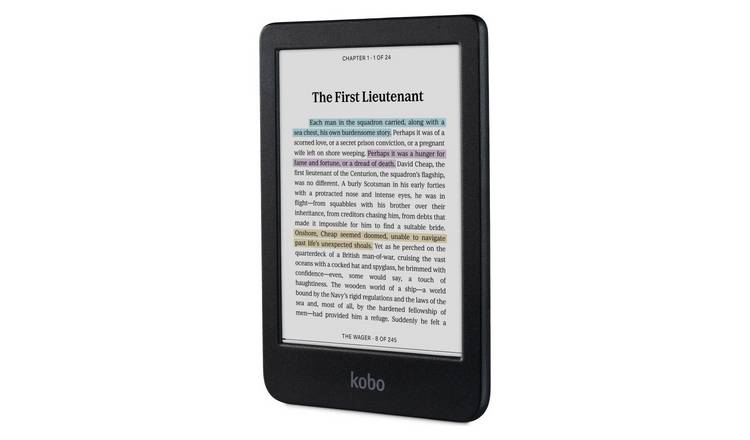 Buy Kobo Clara Colour 16GB Wi-Fi E-Reader - Black | Kindle and e