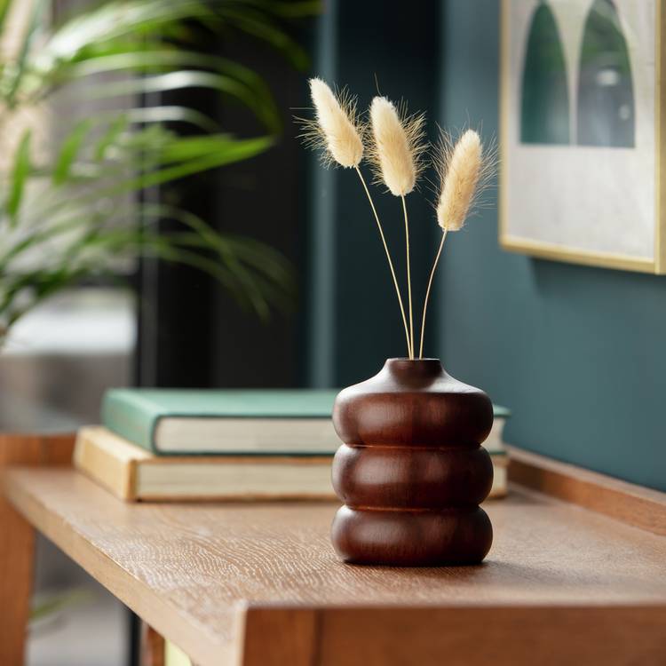 Habitat Mango Wood Bud Vase 0