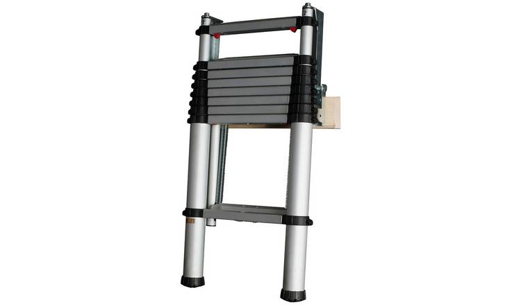 Werner 2.6m Telescopic Aluminium Loft Ladder