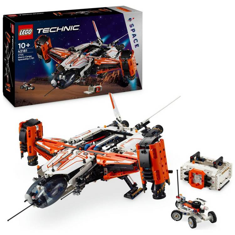 LEGO Technic VTOL Heavy Cargo Spaceship LT81 Space Toy 42181 0