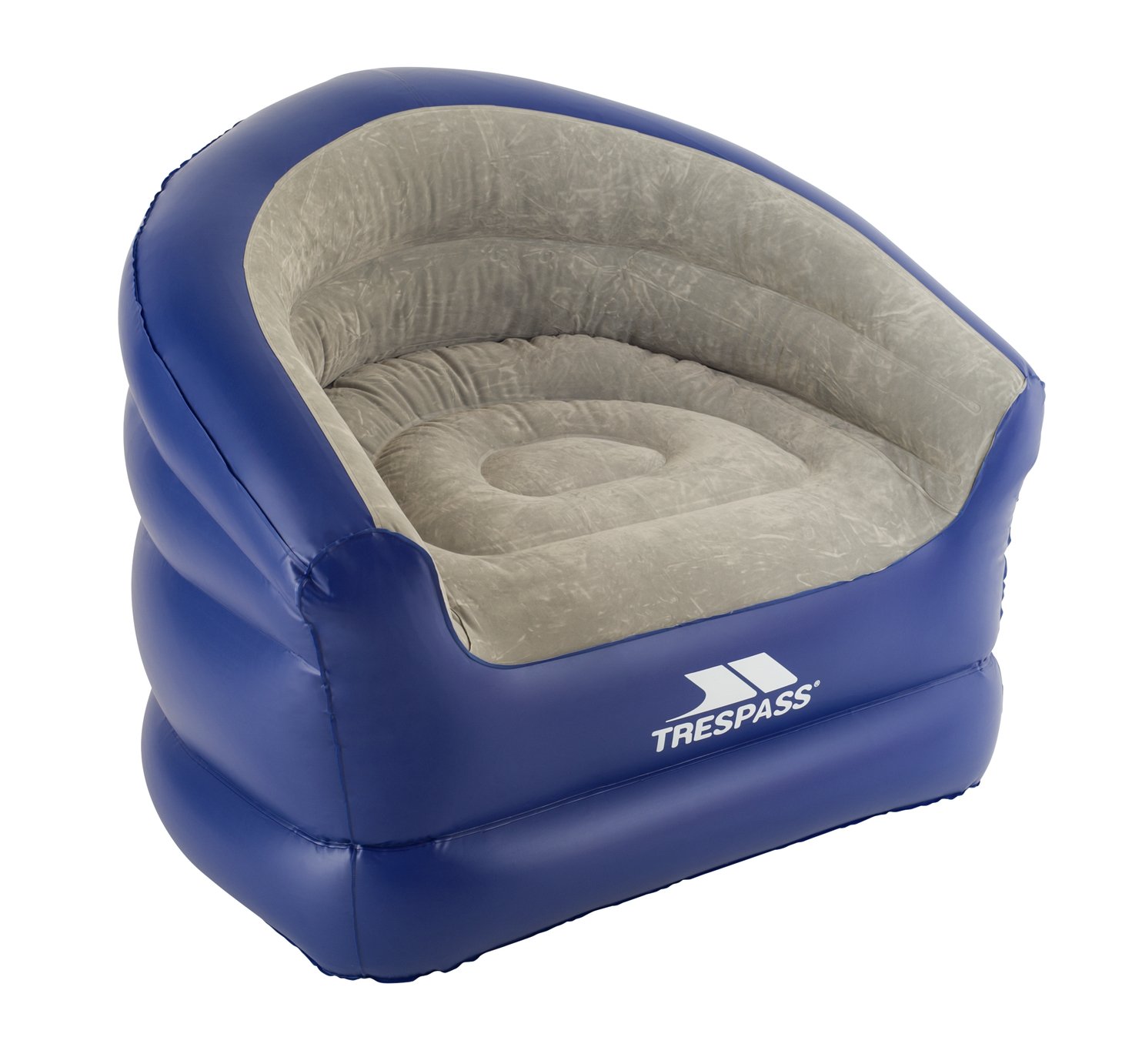 Trespass Flocked Single PVC Inflatable Camping Chair Reviews Updated