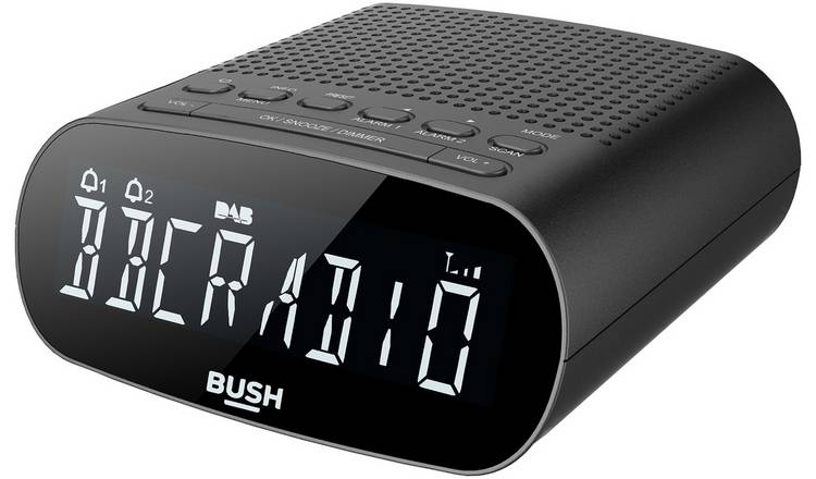 Bush Abbey DAB+/FM Clock Radio - Black