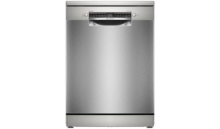 Bosch SMS6ZCI10G Full Size Dishwasher - Silver