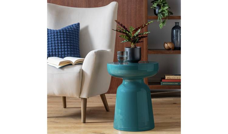 Habitat Cohen Side Table - Teal