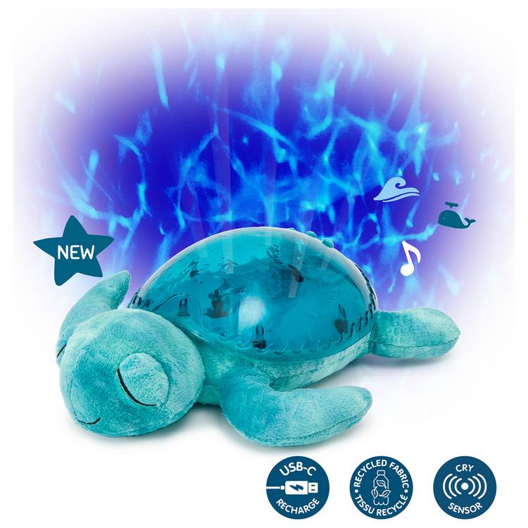 Cloud B Tranquil Turtle Rechargeable Projector Night Light 0