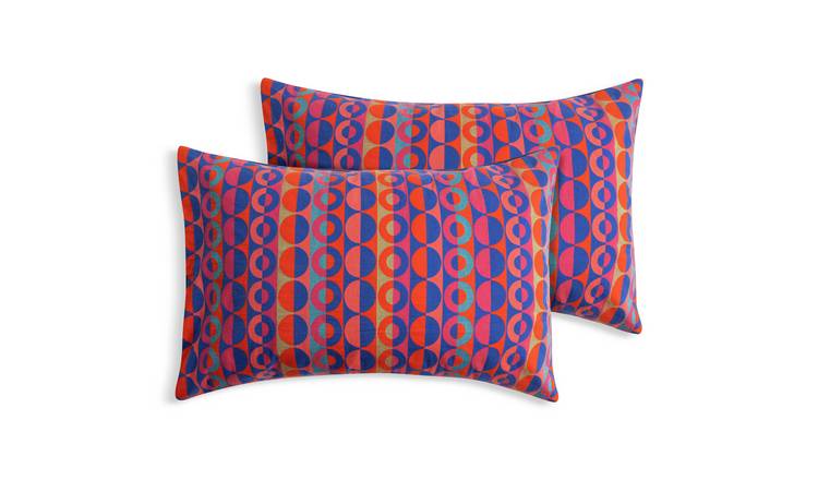 Buy Habitat 60 Ronda Jacquard Pillowcase Pair by Margo Selby Pillowcases Argos