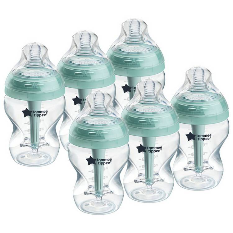 Tommee Tippee Advanced Anti-Colic Baby Bottle Pack of 6 0