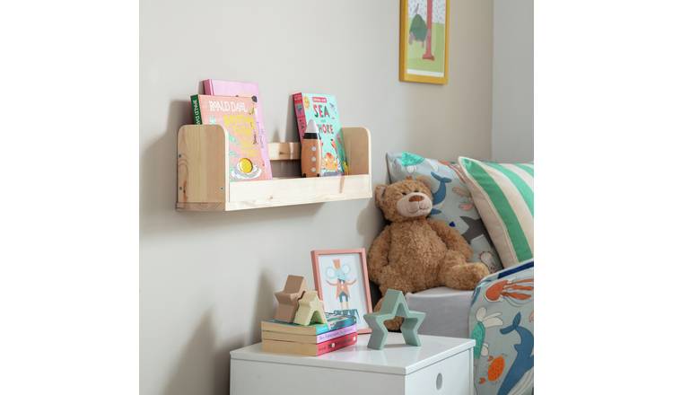 Habitat  Kids Felix Wall Shelf - Pine