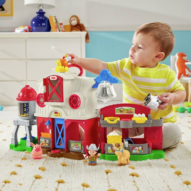 Fisher-Price Little People Caring for Animals Farm Playset 0