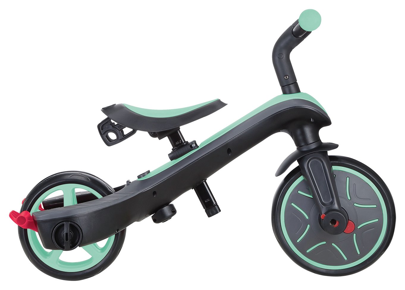 Tricycle évolutif - GLOBBER - 4-en-1 - 10 mois à 5 ans - Turquoise