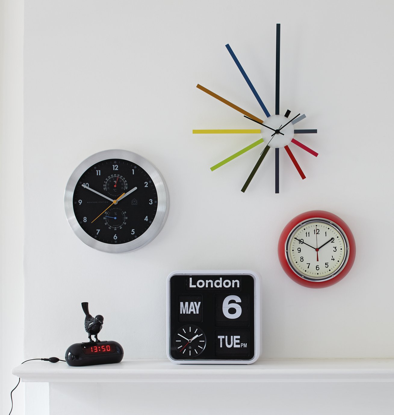 Habitat Flap City Wall Clock Reviews Updated February 2023