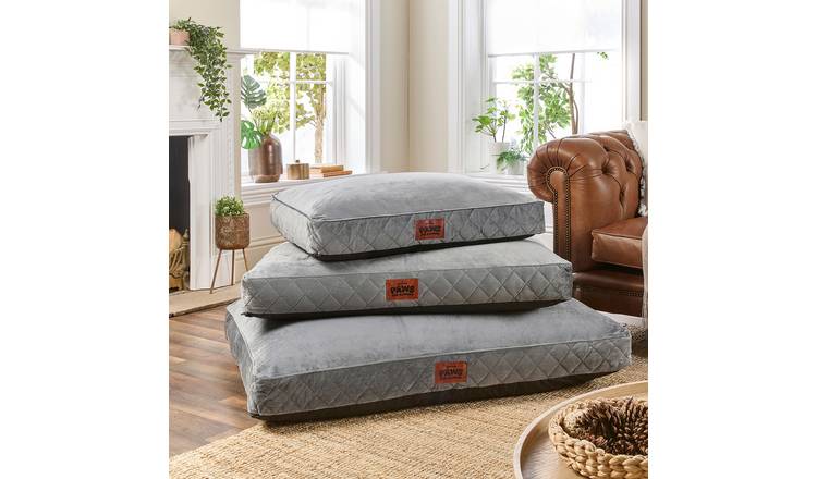 Paws For Slumber Luxury Grey Pet Bed -Extra Large