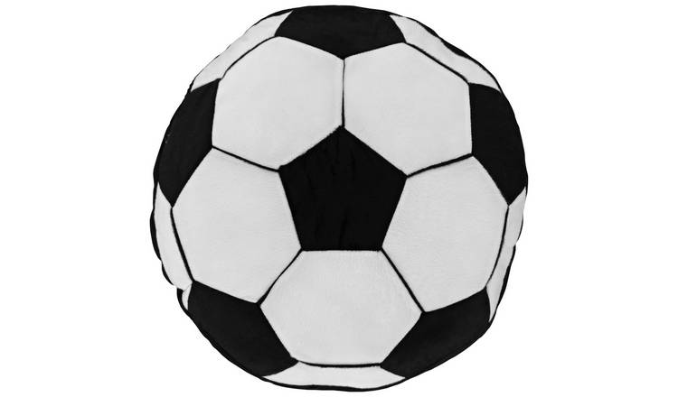 Catherine Lansfield Kids Football Shaped Cushion 