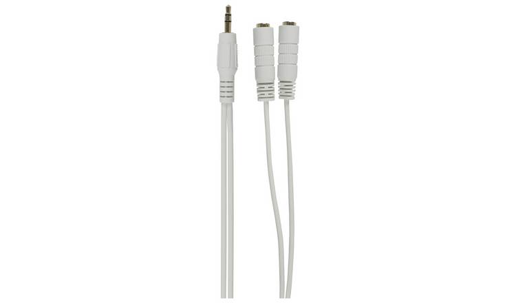 Headphone Splitter - White