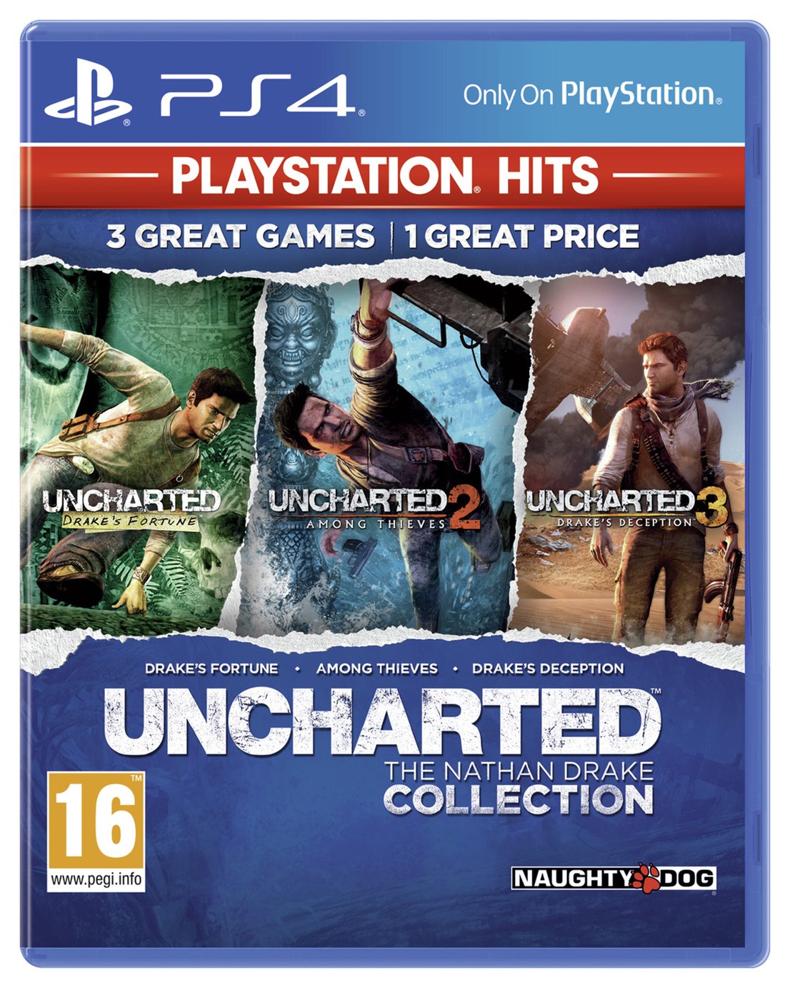 UNCHARTED The Nathan Drake Collection PS4 Hits Game
