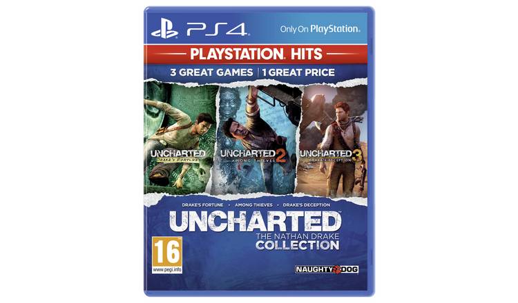 Buy UNCHARTED The Nathan Drake Collection PS4 Hits Game, PS4 games