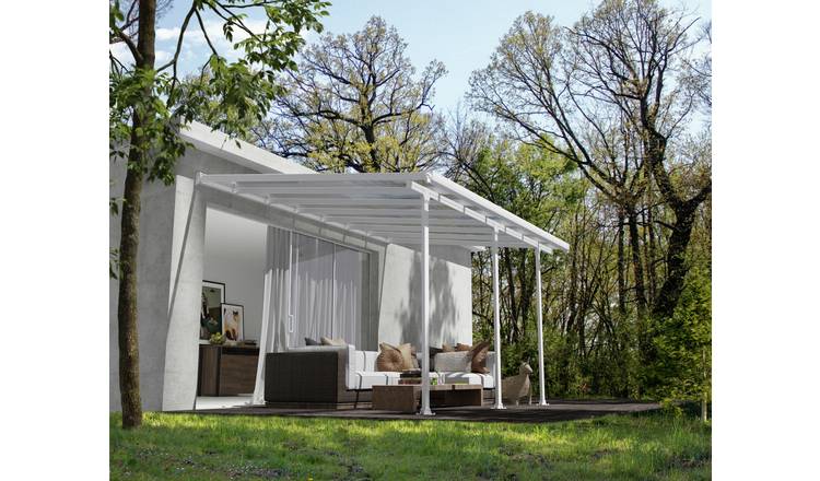 Palram Feria 3 X 4m Patio Cover- White