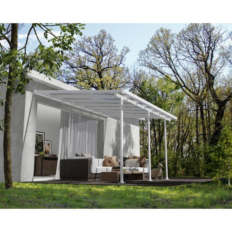 Palram Feria 3 X 4m Patio Cover- White 0