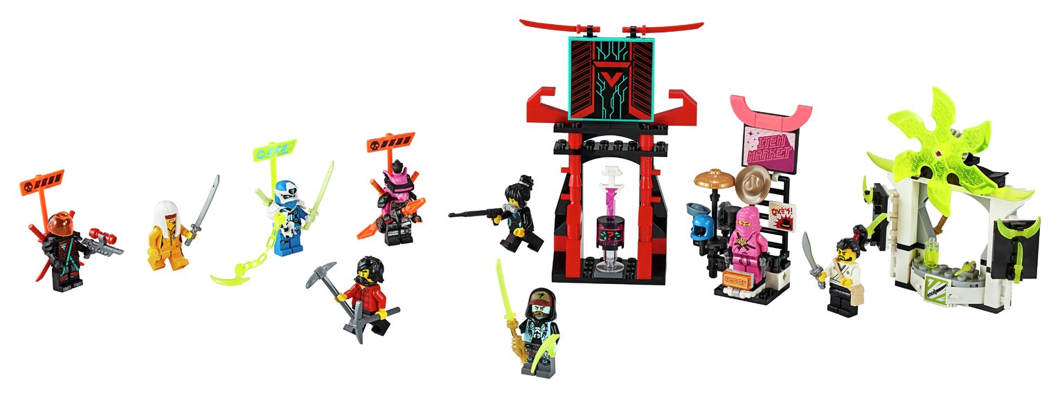 LEGO Ninjago Gamers Market Playset Review