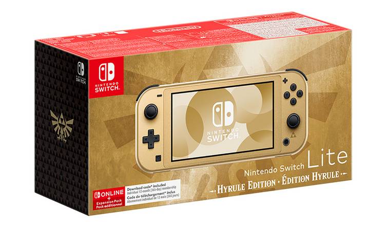 Nintendo Switch Lite Handheld Console - Hyrule Edition