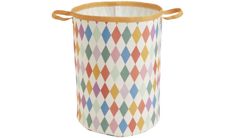 Argos Home 80 Litre Harlequin Laundry Bag - Multicoloured