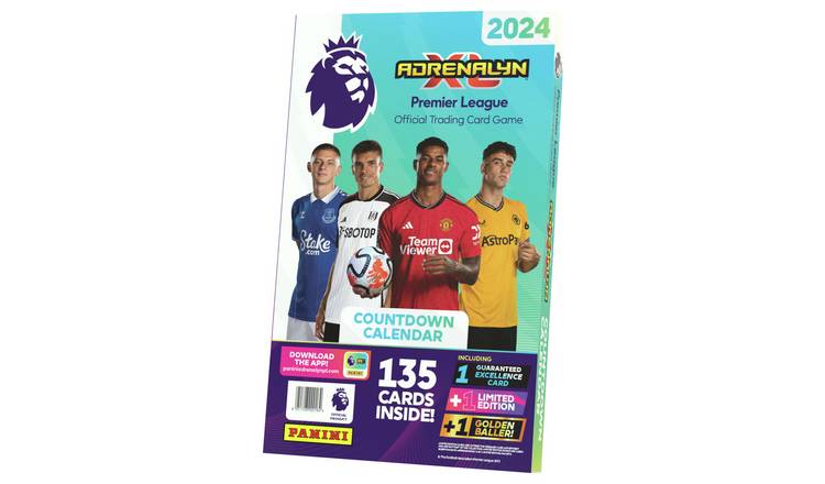 Panini Premier League 2023/24 Adrenalyn XL Countdown Calendar, Mixed