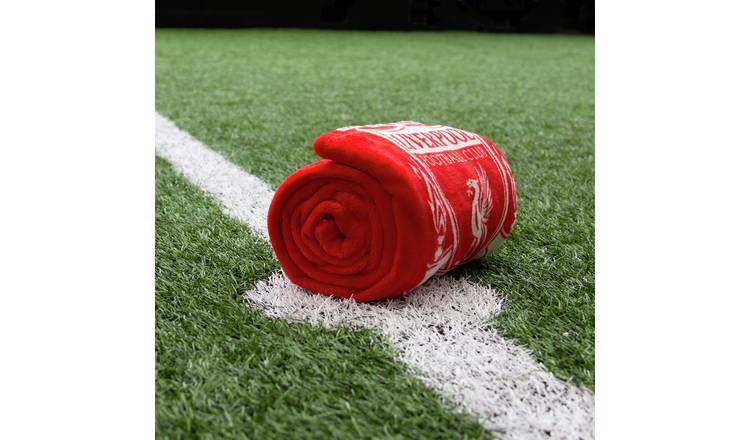 Liverpool FC FLeece Throw - Red - 150x100cm