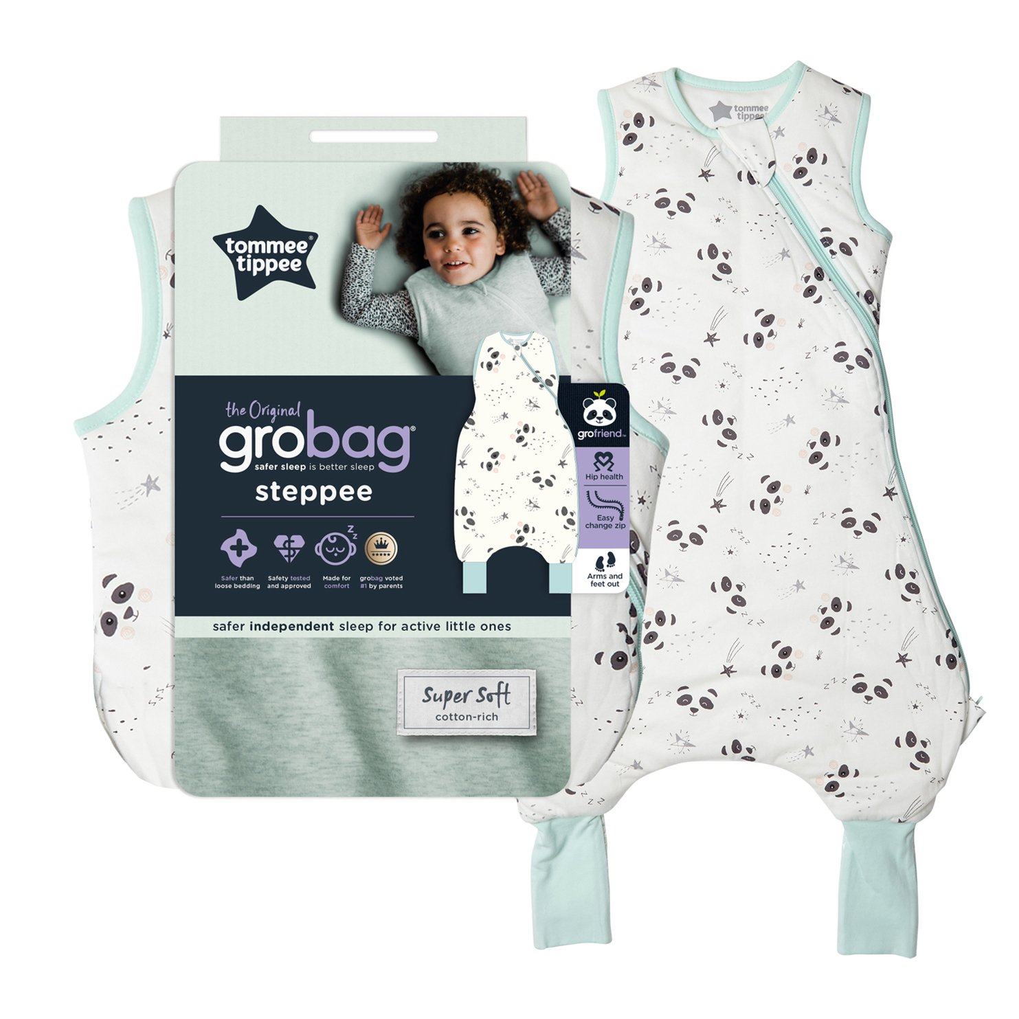 Tommee Tippee Steppee Baby Romper 6-18m, 1 Tog Little Pip Review