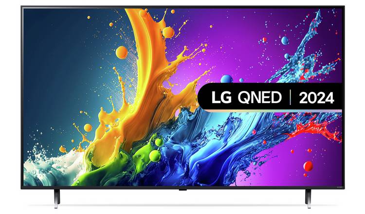 LG 65 Inch 65QNED80T6A Smart 4K UHD HDR QNED Freeview TV