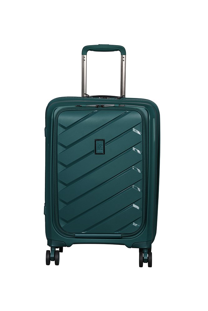 it Luggage Pocket 8 Wheel Hard Cabin Suitcase